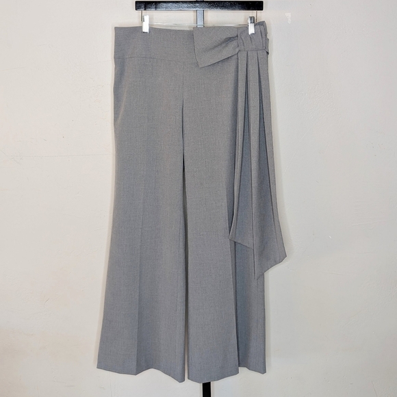 NWOT Sandy Liang Suno Pants Light Grey Size 8 - Picture 3 of 11